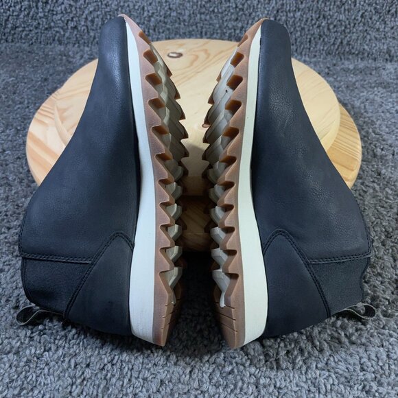 Merrell Alpine Chelsea Boots Womens Size 10 Black Leather Slip On Ankle Booties - Picture 5 of 8